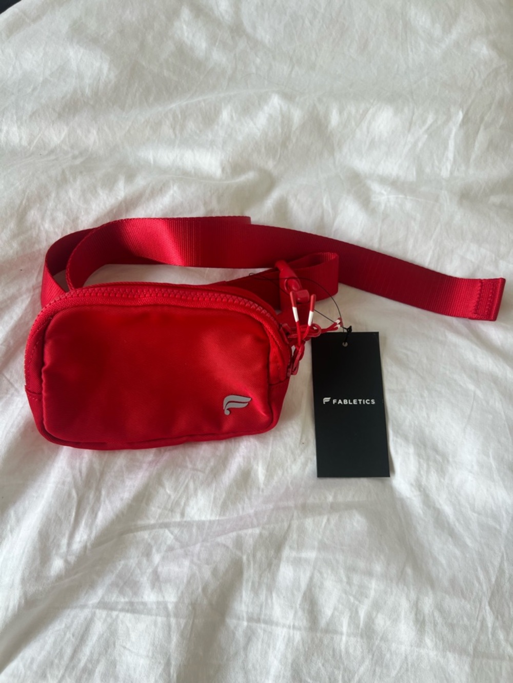 Fabletics Red Mini Belt Bag